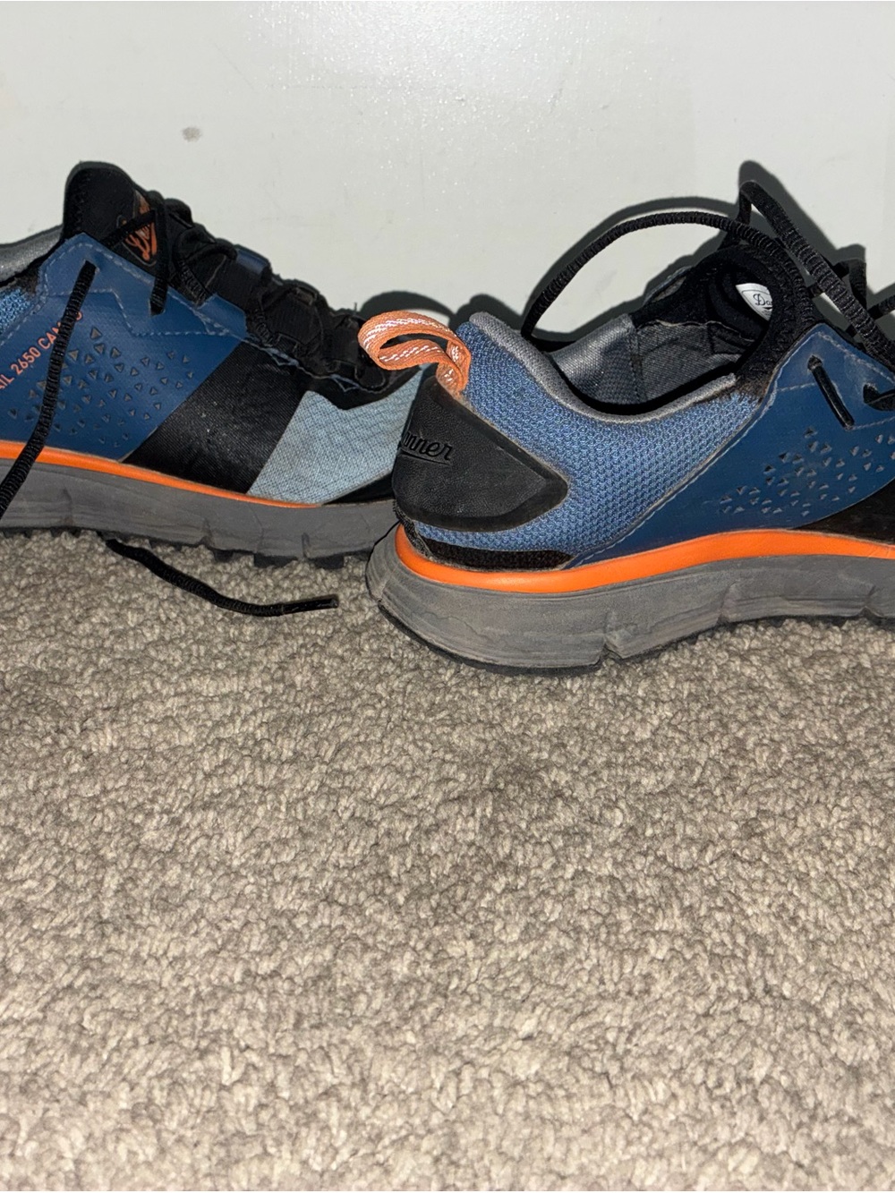 Danner Trail 2650 Campo GTX Women’s size 9 Blue/Orange DT6 Hiking Outdoor Shoes